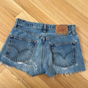Levi’s vintage jeans shorts 501